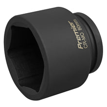 Load image into Gallery viewer, Sealey Impact Socket 80mm 1&quot; Drive (Premier) - 6pt
