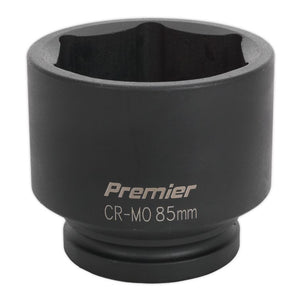 Sealey Impact Socket 85mm 1" Drive (Premier) - 6pt