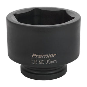 Sealey Impact Socket 95mm 1" Drive (Premier) - 6pt