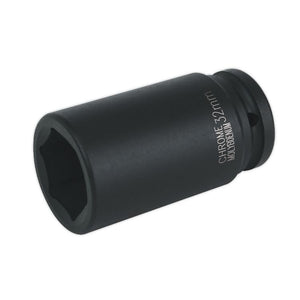 Sealey Impact Socket 32mm 3/4" Drive Deep (Premier) - 6pt