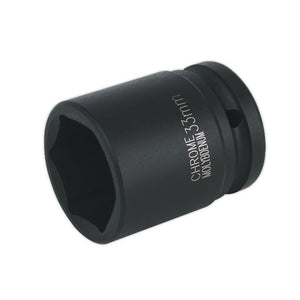 Sealey Impact Socket 33mm 3/4" Drive (Premier) - 6pt