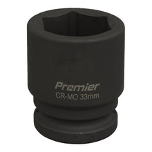 Load image into Gallery viewer, Sealey Impact Socket 33mm 3/4&quot; Drive (Premier) - 6pt
