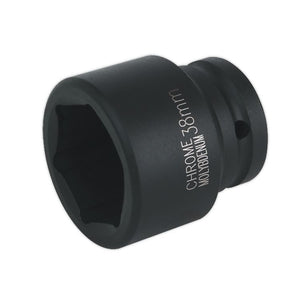Sealey Impact Socket 38mm 3/4" Drive (Premier) - 6pt