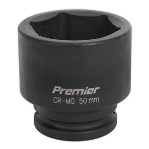 Sealey Impact Socket 50mm 3/4" Drive (Premier) - 6pt