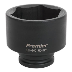 Sealey Impact Socket 65mm 3/4" Drive (Premier) - 6pt