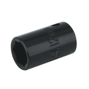 Sealey Impact Socket 12mm 3/8" Drive (Premier) - 6pt