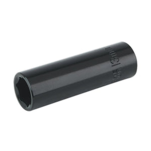 Sealey Impact Socket 13mm 3/8" Drive Deep (Premier) - 6pt