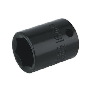 Sealey Impact Socket 16mm 3/8" Drive (Premier) - 6pt