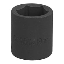Load image into Gallery viewer, Sealey Impact Socket 19mm 3/8&quot; Drive (Premier) - 6pt
