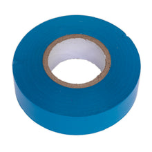 Load image into Gallery viewer, Sealey PVC Insulating Tape 19mm x 20M Blue - Pack of 10
