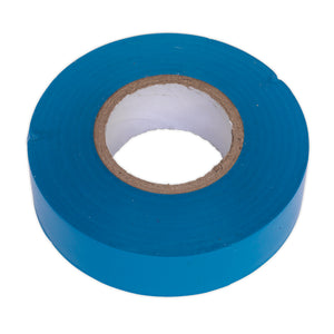 Sealey PVC Insulating Tape 19mm x 20M Blue - Pack of 10