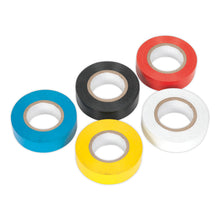 Load image into Gallery viewer, Sealey PVC Insulating Tape 19mm x 20M Mixed Colours - Pack of 10
