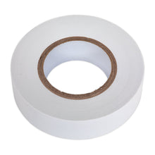 Load image into Gallery viewer, Sealey PVC Insulating Tape 19mm x 20M White - Pack of 10
