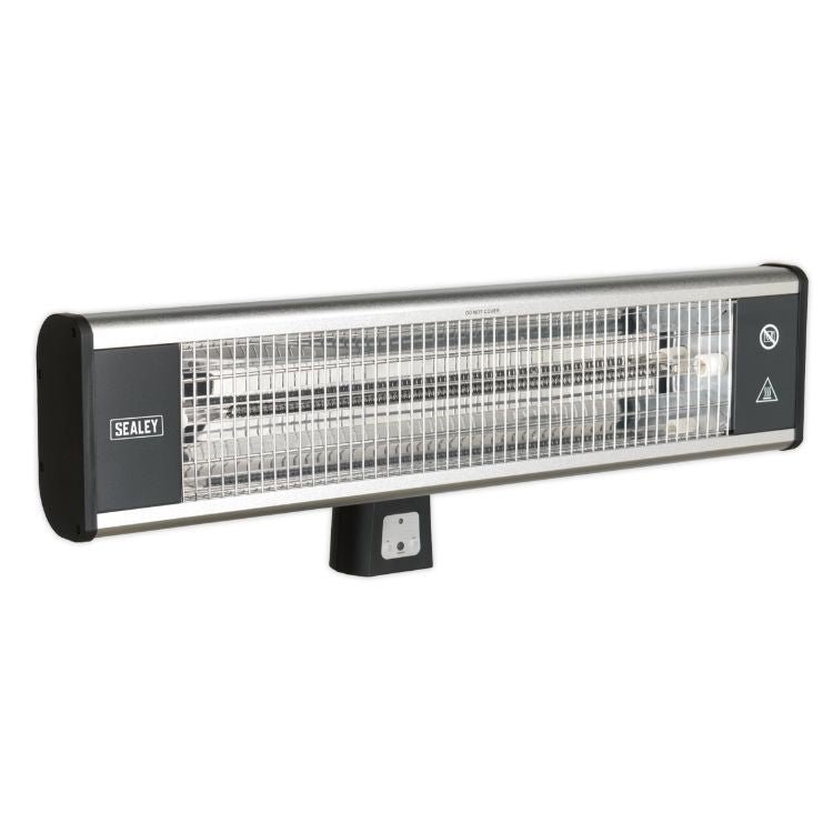Sealey High Efficiency Carbon Fibre Infrared Wall Heater 1800W/230V