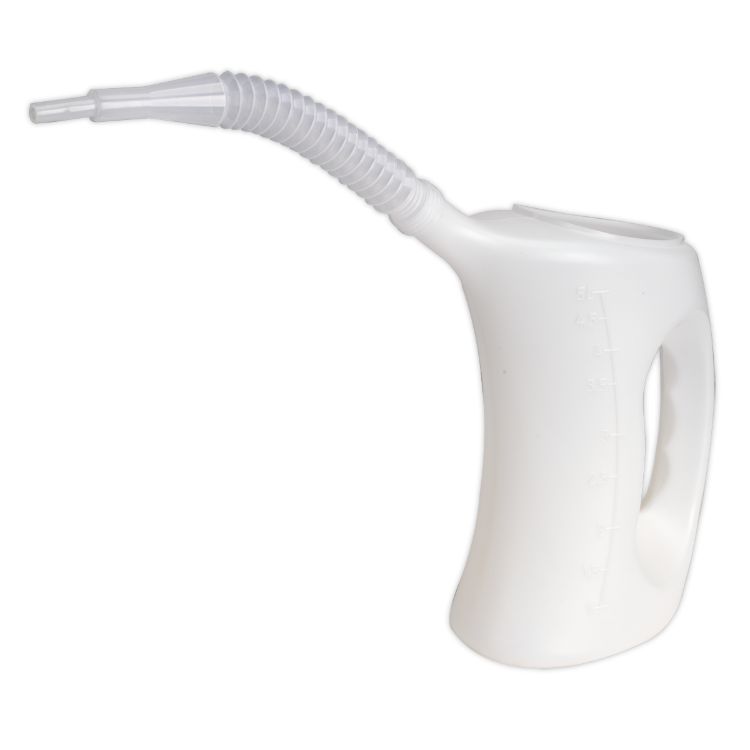 Sealey Measuring Jug, Flexible Spout 5L (J5F)