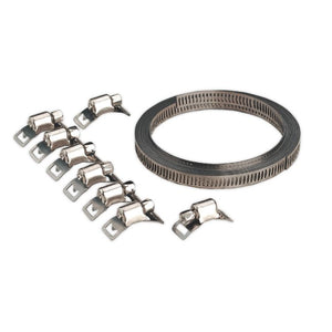 Sealey Hose Clip Set Self-Build 8mm Band Width