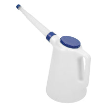 Load image into Gallery viewer, Sealey Oil Container, Blue Lid &amp; Flexible Spout 5L
