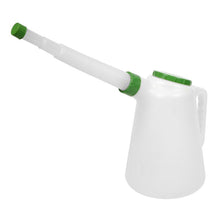 Load image into Gallery viewer, Sealey Oil Container, Green Lid &amp; Flexible Spout 5L
