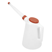 Load image into Gallery viewer, Sealey Oil Container, Red Lid &amp; Flexible Spout 5L
