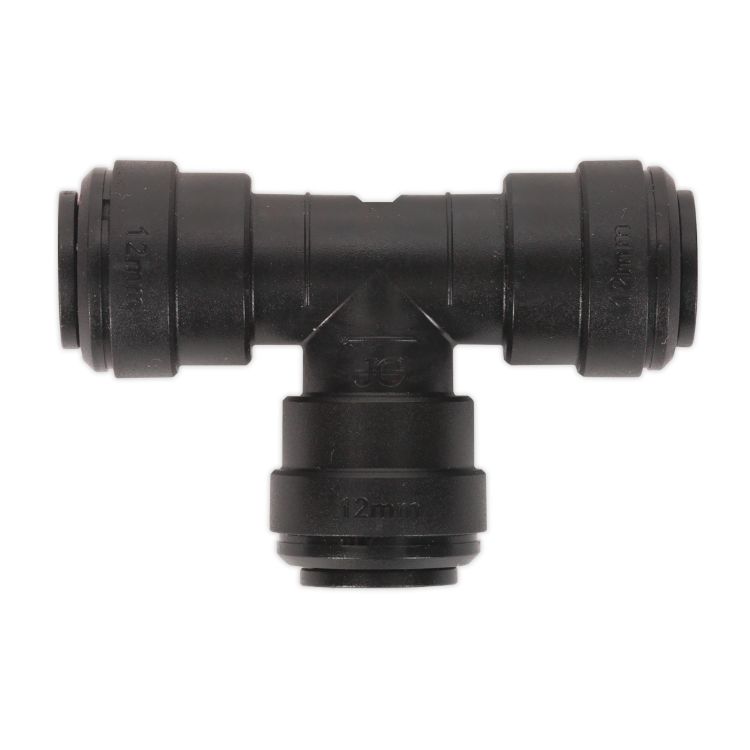 Sealey Equal Tee 12mm - Pack of 5 (John Guest Speedfit - PM0212E)