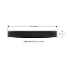 Load image into Gallery viewer, Sealey Safety Rubber Jack Pad 148mm - Type A
