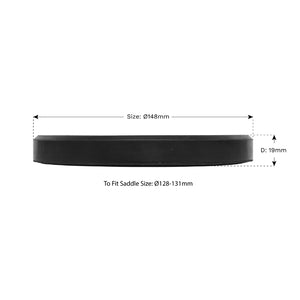 Sealey Safety Rubber Jack Pad 148mm - Type A
