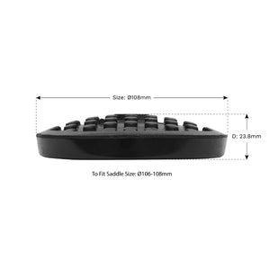 Sealey Safety Rubber Jack Pad 108mm - Type C