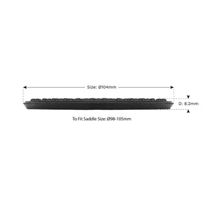 Sealey Safety Rubber Jack Pad 104mm x 8.2mm - Type B