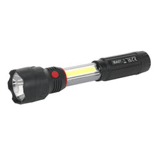 Load image into Gallery viewer, Sealey Torch/Inspection Light 3W COB &amp; 3W LED 4 x AAA Cell
