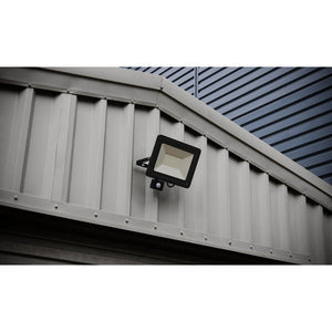 Sealey Extra-Slim Floodlight, PIR Sensor 50W SMD LED
