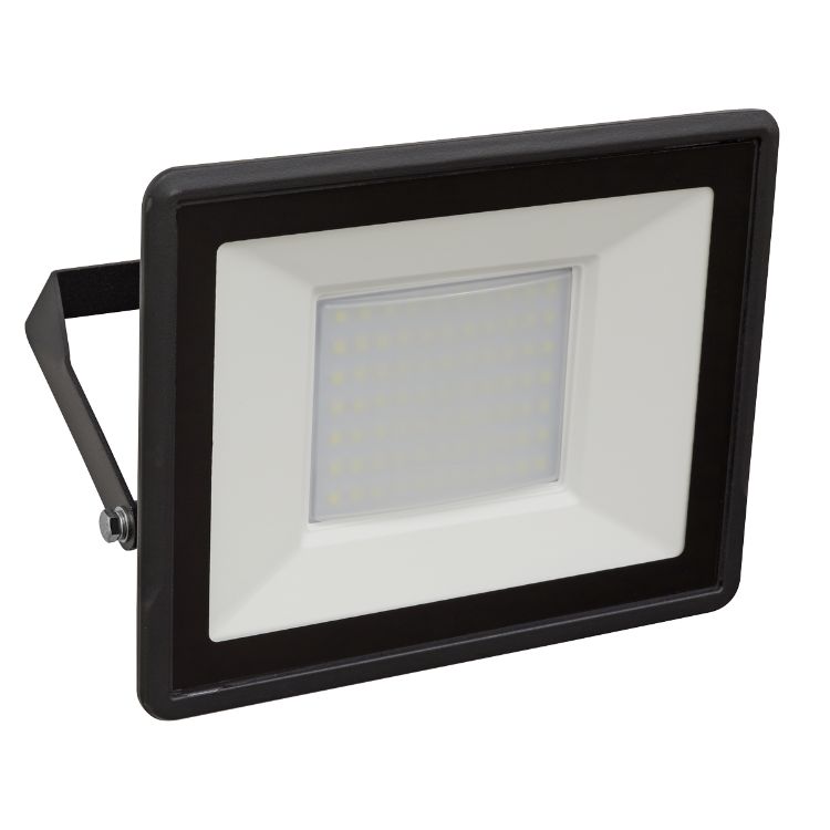 Sealey Extra-Slim Floodlight, Wall Bracket 50W SMD LED - 230V