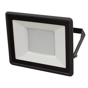 Sealey Extra-Slim Floodlight, Wall Bracket 50W SMD LED - 230V