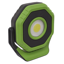 Load image into Gallery viewer, Sealey Rechargeable Pocket Floodlight, Magnet 360° 14W COB LED - Green
