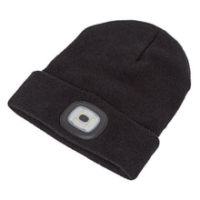 Load image into Gallery viewer, Sealey Beanie Hat 1W SMD LED USB Rechargeable
