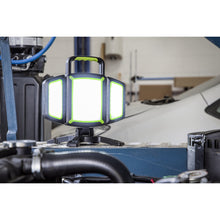 Load image into Gallery viewer, Sealey Rechargeable Flexible Floodlight 18W COB &amp; SMD LED
