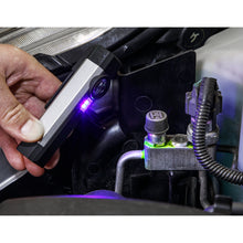 Load image into Gallery viewer, Sealey Rechargeable Aluminium Pocket Light, UV 3W COB &amp; 1W SMD LED

