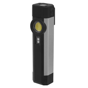 Sealey Rechargeable Aluminium Pocket Light, UV 3W COB & 1W SMD LED