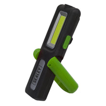 Load image into Gallery viewer, Sealey Rechargeable Inspection Light 5W COB &amp; 3W SMD LED, Power Bank - Green
