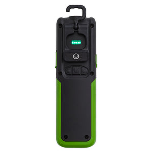 Sealey Rechargeable Inspection Light 5W COB & 3W SMD LED, Power Bank - Green