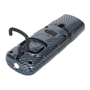 Sealey Rechargeable 360° Inspection Light 3W COB & 1W SMD LED Carbon Fibre Effect