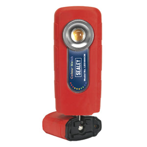 Sealey 360° Rechargeable Inspection Light 5W COB LED Colour Match CRI 96 - 3-Colour