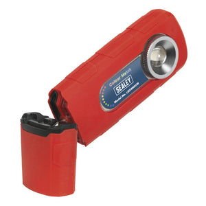 Sealey 360° Rechargeable Inspection Light 5W COB LED Colour Match CRI 96 - 3-Colour