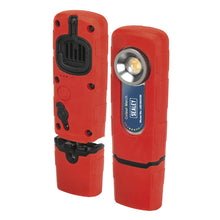 Load image into Gallery viewer, Sealey 360° Rechargeable Inspection Light 5W COB LED Colour Match CRI 96 - 3-Colour
