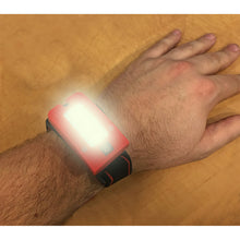 Load image into Gallery viewer, Sealey Rechargeable Head Torch 2W COB LED Auto-Sensor Red

