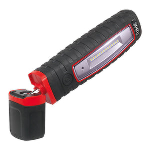 Sealey Rechargeable 360° Inspection Light 14 SMD & 3W SMD LED Black Lithium-ion