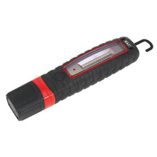 Load image into Gallery viewer, Sealey Rechargeable 360° Inspection Light 14 SMD &amp; 3W SMD LED Black Lithium-ion
