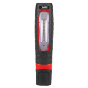 Sealey Rechargeable 360° Inspection Light 14 SMD & 3W SMD LED Black Lithium-ion