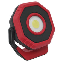 Load image into Gallery viewer, Sealey Rechargeable Pocket Floodlight, Magnet 360° 7W COB LED - Red
