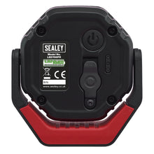 Load image into Gallery viewer, Sealey Rechargeable Pocket Floodlight, Magnet 360° 7W COB LED - Red
