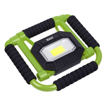 Load image into Gallery viewer, Sealey Rechargeable Portable Fold Flat Floodlight 10W COB LED Lithium-ion
